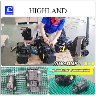 Hệ thống truyền động thủy lực được thử nghiệm và hoàn toàn tùy chỉnh với máy bơm piston trục