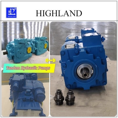 1 năm Máy bơm thủy lực đồng thời bằng sắt đúc với màu đen hoặc xanh dương