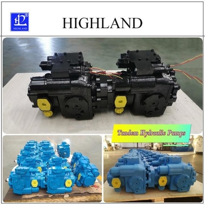 1 năm Máy bơm thủy lực đồng thời bằng sắt đúc với màu đen hoặc xanh dương