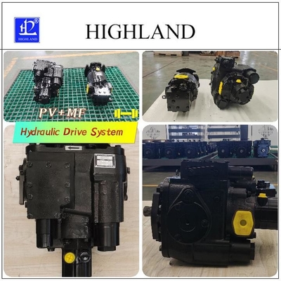 97% hiệu quả hệ thống bơm động cơ thủy lực sắt đúc tải thủ công