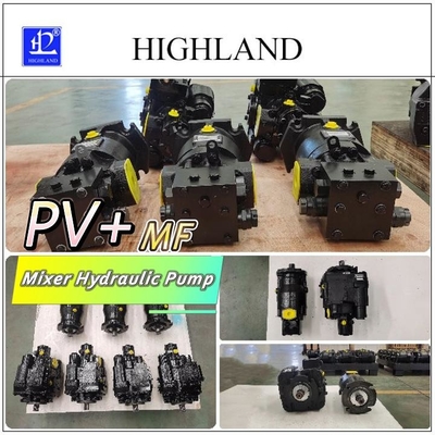Máy xay xi măng bơm thủy lực áp suất cao và truyền động thủy lực