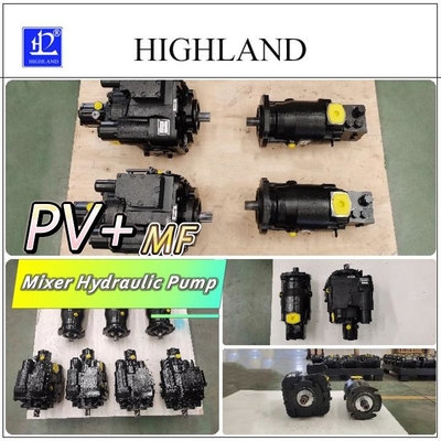 Máy xay xi măng bơm thủy lực áp suất cao và truyền động thủy lực