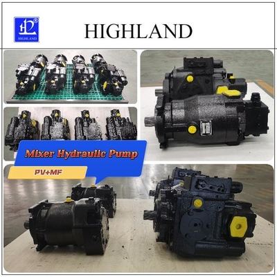 Xe tải pha trộn áp suất cao Máy bơm thủy lực Di chuyển biến động Máy bơm piston vòng kín