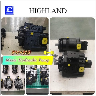 Xe tải pha trộn áp suất cao Máy bơm thủy lực Di chuyển biến động Máy bơm piston vòng kín