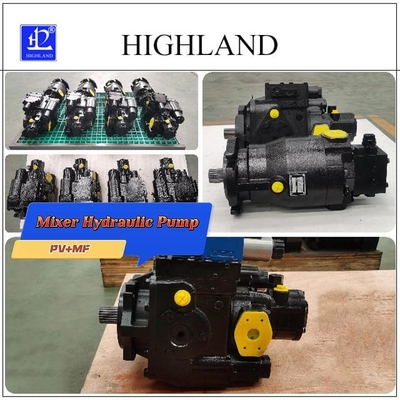 Máy bơm piston vòng kín có độ dịch chuyển biến đổi cho máy trộn hạng nặng Máy bơm thủy lực