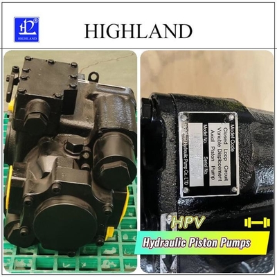 Máy bơm thủy lực trục trục kín Máy bơm piston thủy lực với áp suất tối đa 42Mpa