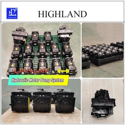 Hệ thống bơm động cơ cao với độ dịch chuyển tối đa 70ml / r
