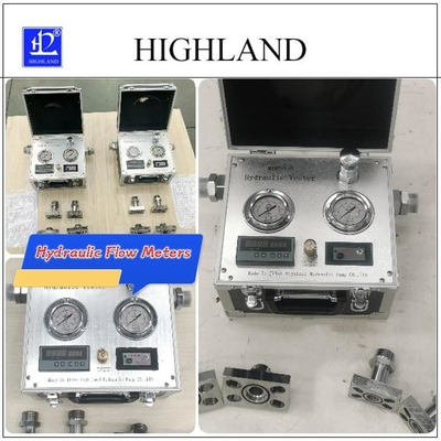 Máy kiểm tra dòng chảy thủy lực với tốc độ dòng chảy 500L / phút và phạm vi nhiệt độ dầu -20C -150C