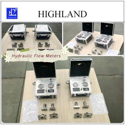 Máy kiểm tra dòng chảy thủy lực với tốc độ dòng chảy 500L / phút và phạm vi nhiệt độ dầu -20C -150C