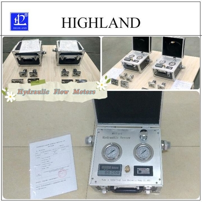 Bộ thu hoạch chung Bộ đo lưu lượng thủy lực Hiển thị dữ liệu Phạm vi nhiệt độ dầu -20C -150C