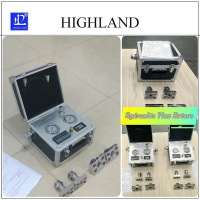 Hiển thị dữ liệu Máy đo lưu lượng thủy lực Áp suất tối đa 420 bar Phạm vi nhiệt độ dầu -20C -150C