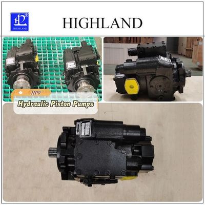 Máy bơm pít-tông hướng trục Highland HPV110-MA-L-23 110ml / r Dịch chuyển biến đổi hiệu suất cao cho máy gặt đập liên hợp