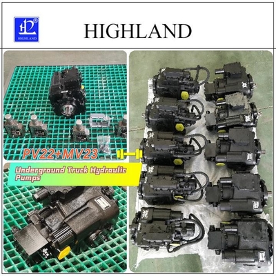 Linh kiện thủy lực Xe tải ngầm Máy bơm thủy lực Vỏ bằng gang được chứng nhận bằng sáng chế