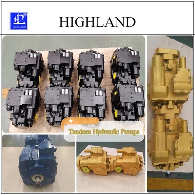 Máy bơm thủy lực song song có độ dịch chuyển thay đổi cho áp suất làm việc định mức 35 Mpa