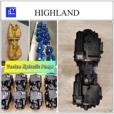 Thiết kế tùy chỉnh Máy bơm thủy lực tandem Di chuyển biến cho các ứng dụng di động