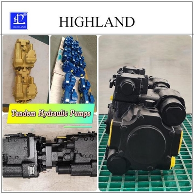 Thiết kế tùy chỉnh Máy bơm thủy lực tandem Di chuyển biến cho các ứng dụng di động