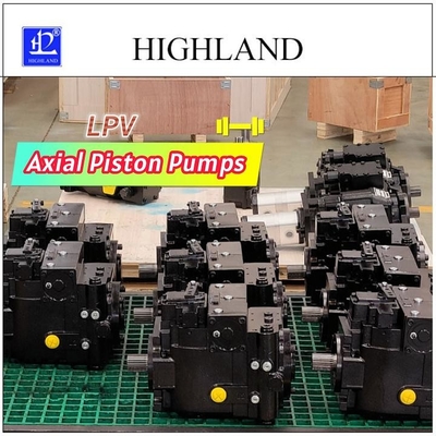 Máy bơm piston trục cao áp LPV90 với bơm dầu sạc để hoạt động tối ưu