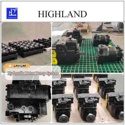 Các thành phần thủy lực Máy bơm thủy lực với sắt đúc