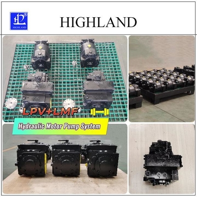 Hệ thống bơm động cơ thủy lực tải thủ công với hiệu quả 97%