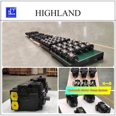 Hệ thống bơm động cơ thủy lực sắt đúc áp suất tối đa 42Mpa