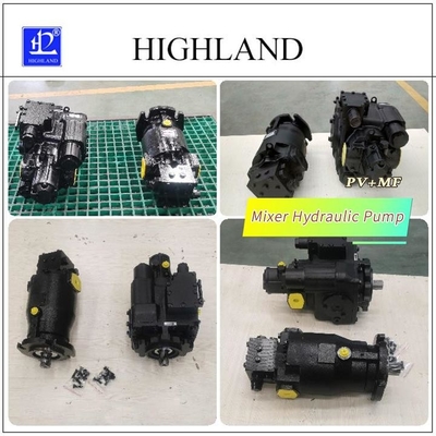 Xe tải trộn sắt đúc bơm thủy lực với nguyên tắc truyền động thủy lực