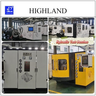 Bàn thử nghiệm thủy lực tùy chỉnh để thử nghiệm máy bơm và động cơ ở áp suất 42 Mpa