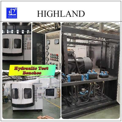 Bàn thử nghiệm thủy lực tùy chỉnh để thử nghiệm máy bơm và động cơ ở áp suất 42 Mpa