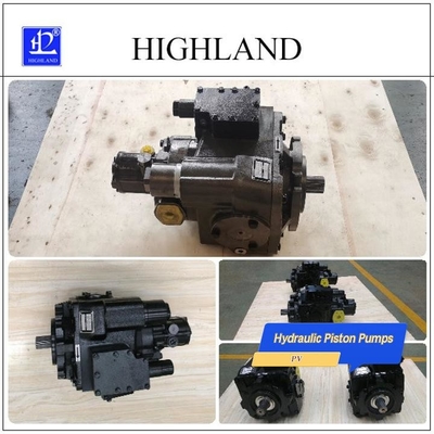 Máy bơm piston thủy lực với sắt đúc bền nguồn điện xây dựng