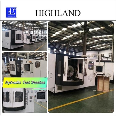 Bàn thử nghiệm thủy lực YST450 tùy chỉnh với áp suất 42 Mpa cho máy đào