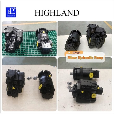 Máy trộn dầu thủy lực Máy bơm thủy lực Chuyển biến Khóa vòng tròn Bơm piston Áp suất định số 35Mpa