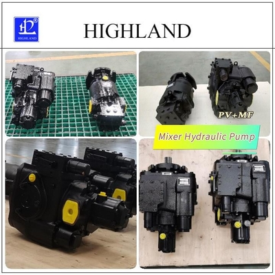 Máy trộn dầu thủy lực Máy bơm thủy lực Chuyển biến Khóa vòng tròn Bơm piston Áp suất định số 35Mpa