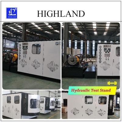 Tỷ lệ dòng chảy 450L / phút Bàn thử nghiệm thủy lực cho máy đào dễ vận hành