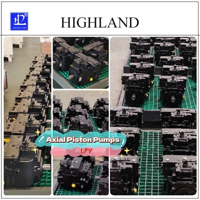 Áp suất định lượng 35Mpa Máy bơm piston thủy lực màu đen đảm bảo hiệu suất hệ thống tối ưu