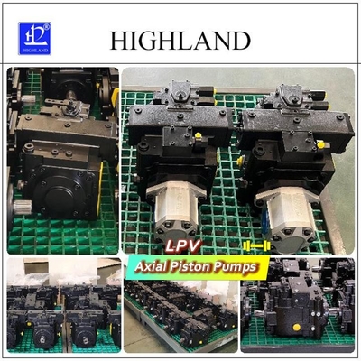 Áp suất định lượng 35Mpa Máy bơm piston thủy lực màu đen đảm bảo hiệu suất hệ thống tối ưu