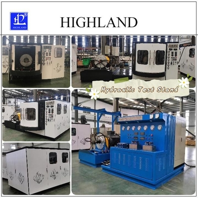 Kiểm tra máy bơm và động cơ thủy lực 450L/min Tốc độ dòng chảy Bàn thử thủy lực
