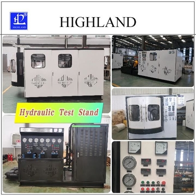 Kiểm tra máy bơm và động cơ thủy lực 450L/min Tốc độ dòng chảy Bàn thử thủy lực