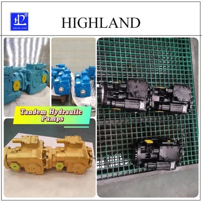 Máy bơm thủy lực tandem nhỏ gọn và mạnh mẽ cho hệ thống mạch kín