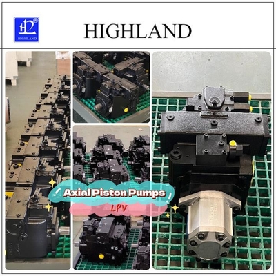 Dòng chất lỏng trơn tru và nhất quán với cơ chế tấm lắc trong máy bơm piston hướng trục