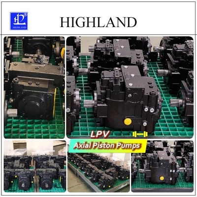 Tùy chọn điều khiển biến thiên bằng tay và thủy lực cho máy bơm piston hướng trục