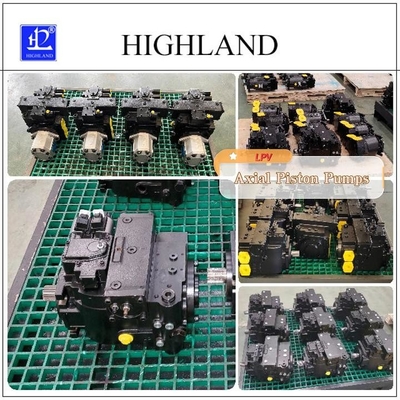 Máy bơm pít-tông hướng trục có độ dịch chuyển thay đổi với cấu trúc tấm nghiêng
