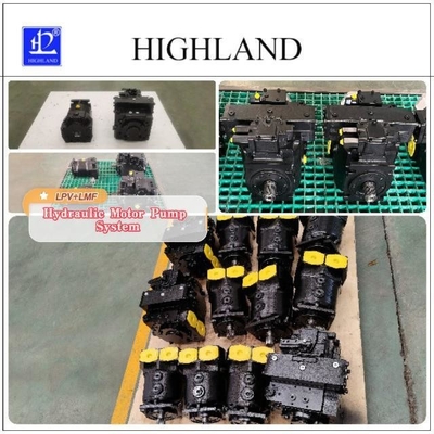 Hệ thống bơm động cơ thủy lực sắt đúc tải bằng tay