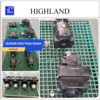 Hệ thống bơm động cơ thủy lực sắt đúc tải bằng tay