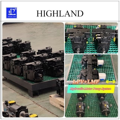 Hệ thống bơm động cơ thủy lực sắt đúc tải bằng tay