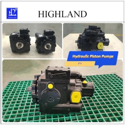 Máy bơm thủy lực piston trục biến động màu đen