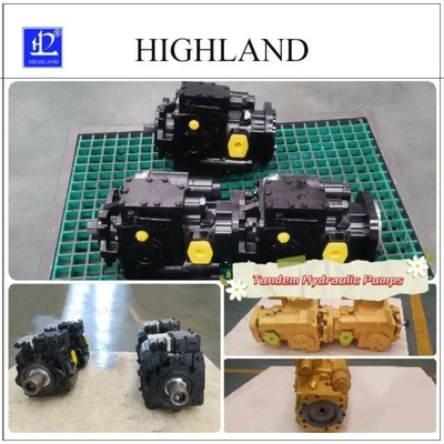 Chế độ tải thủ công máy bơm piston tandem cho các thành phần hệ thống thủy lực