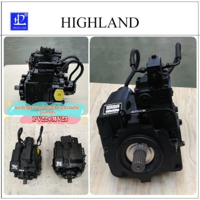 Các hoạt động khai thác mỏ Máy bơm thủy lực xe tải ngầm tiên tiến