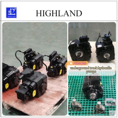 Các hoạt động khai thác mỏ Máy bơm thủy lực xe tải ngầm tiên tiến