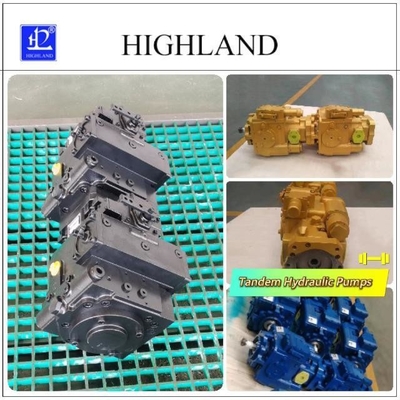 Máy bơm tandem thủy lực cho máy nông nghiệp đa chức năng