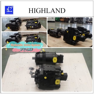 Máy thu hoạch hệ thống động cơ thủy lực bơm piston trục với dầu thủy lực