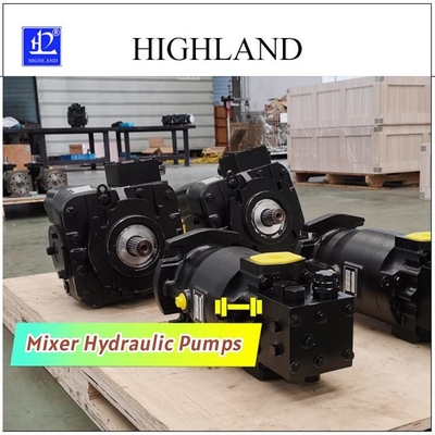 Máy trộn truyền động cơ thủy lực Máy bơm thủy lực với áp suất cao Tăng áp cao nhất 42Mpa